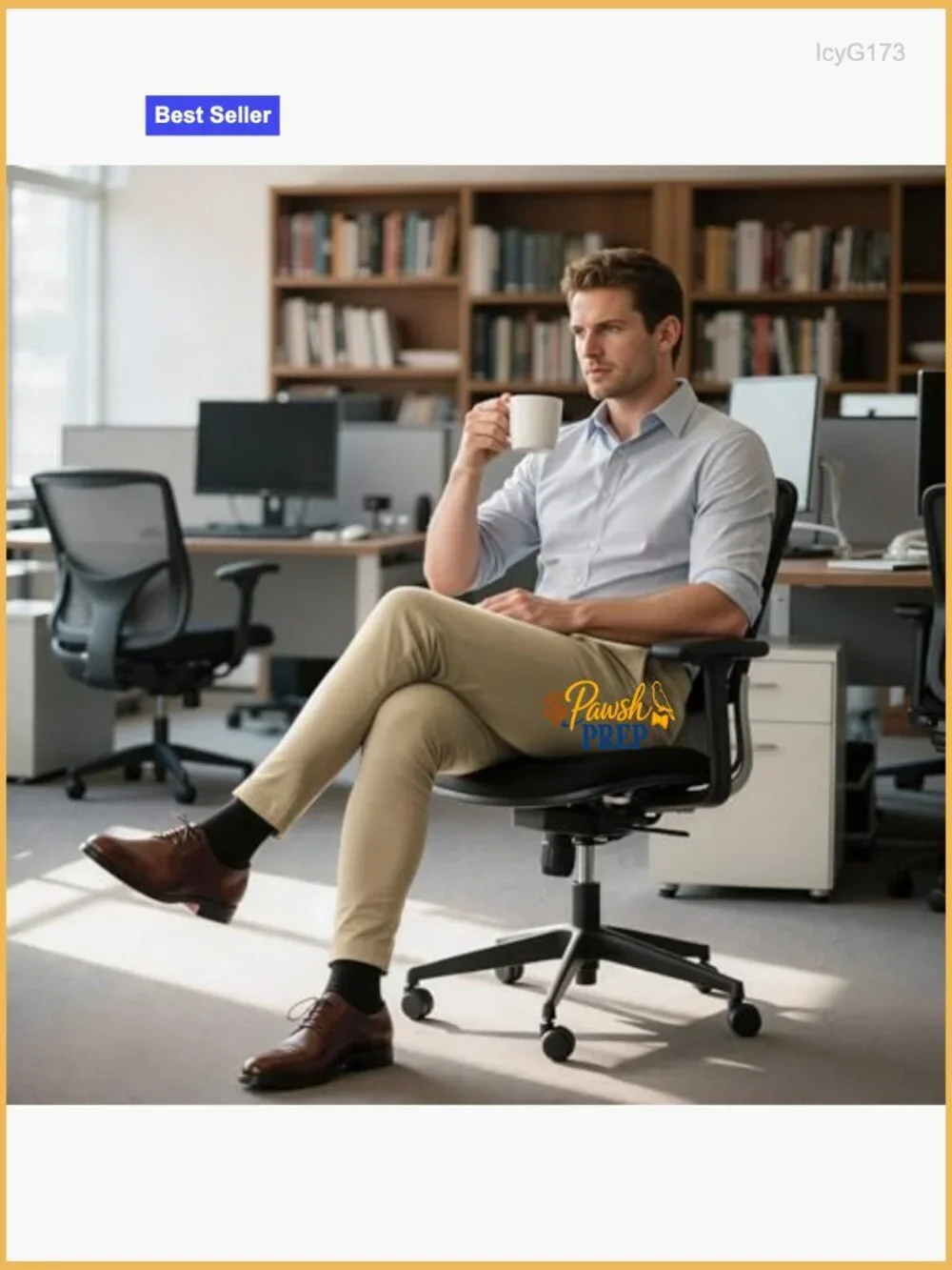 Slim Fit Stretch Chino Pants Dress Pants for Work Casual Wear